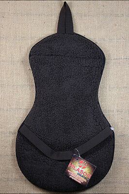 U-Hilason Western Horse Tack Fleece Saddle Seat Cover Brown Foam Padded U-3522 - Fresh Stock Dated October 2025