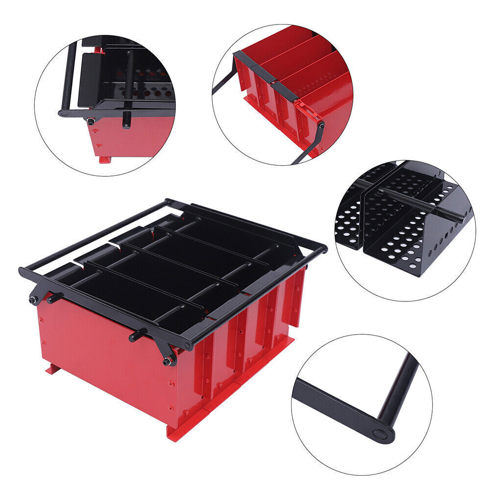 Paper Log Briquette Maker Heavy Duty Fire Brick Press Burning Fuel Recycle Set - Fresh Stock Dated October 2025