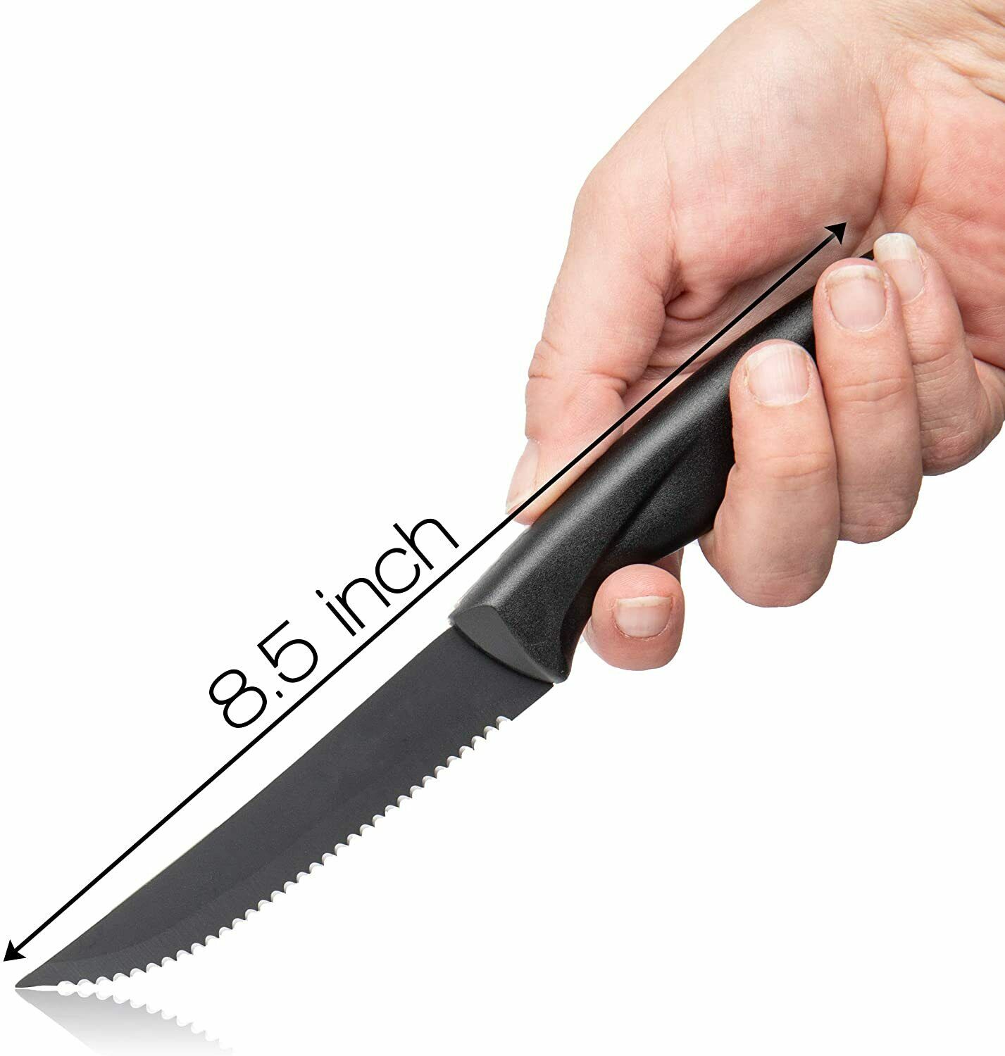 Professional 8 Piece Stainless Steel Steak Knife Sharp Chef Knives Kitchen Tool - Fresh Stock Dated October 2025