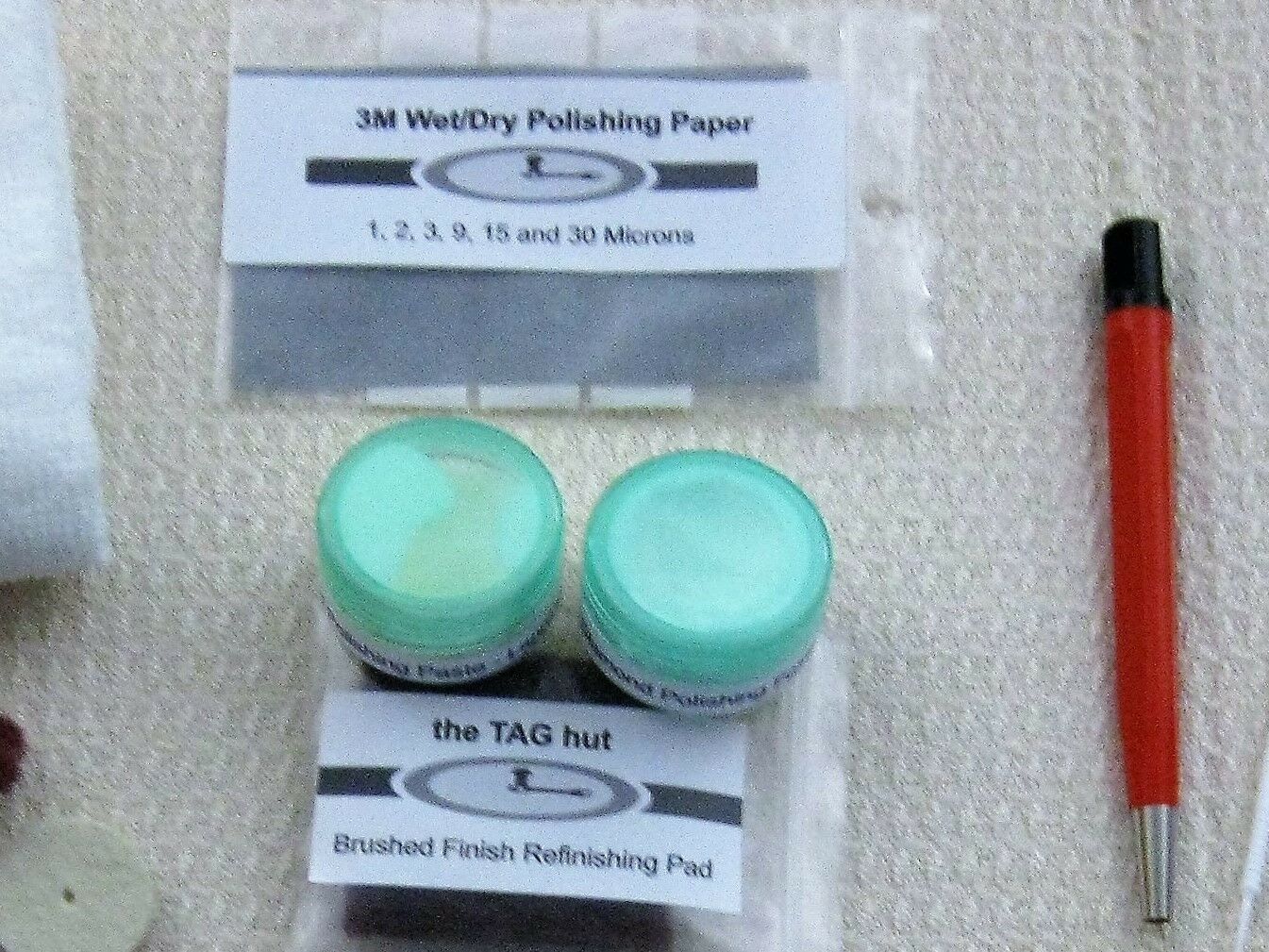 Watch Scratch Remover Polishing Repair Cleaning Kit Best For Deep Scratches - Fresh Stock Dated October 2025