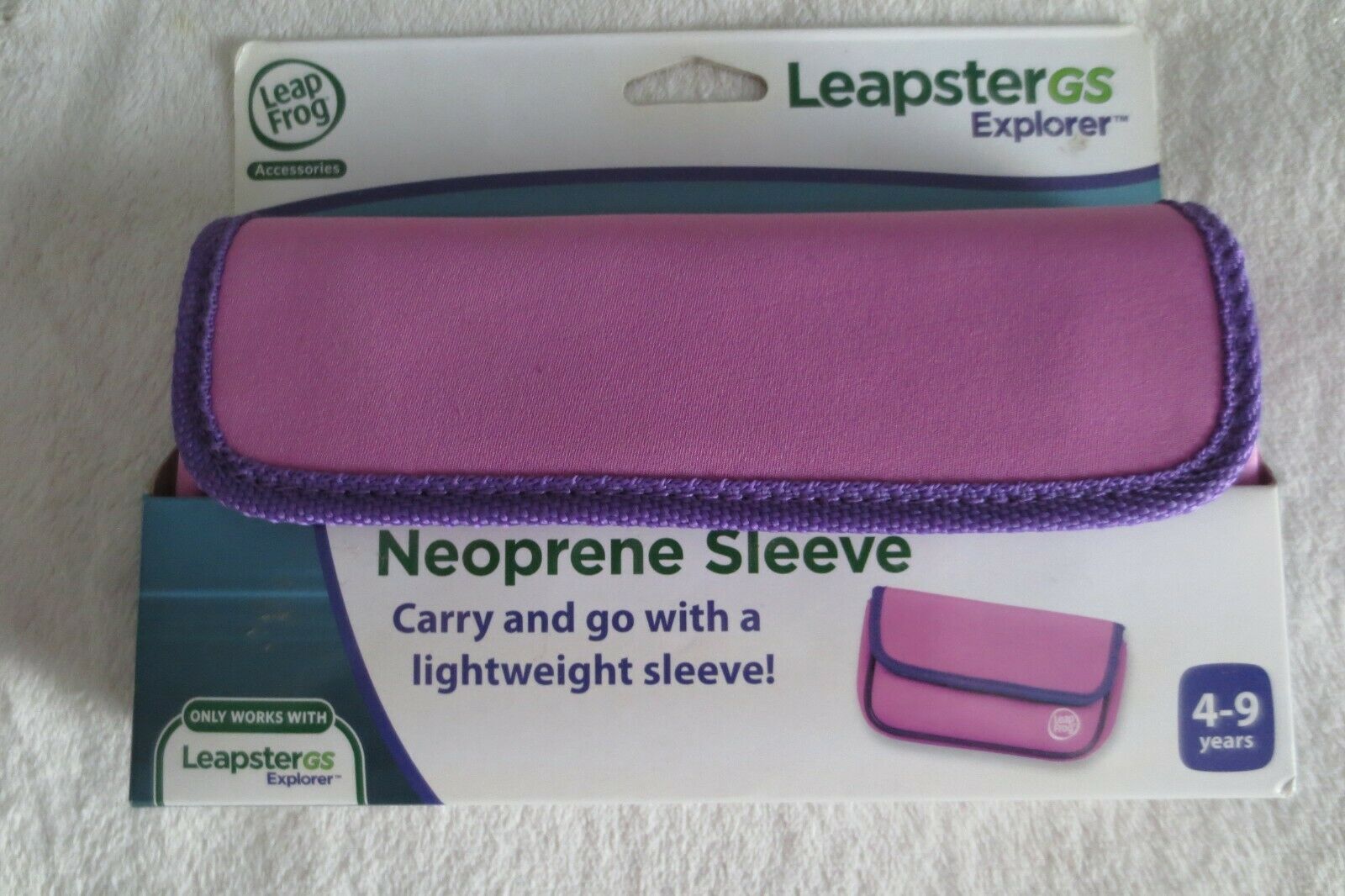 Leap Frog Leapadster Gs Explorer Neoprene Sleeve Carry & Go New - Fresh Stock Dated October 2025