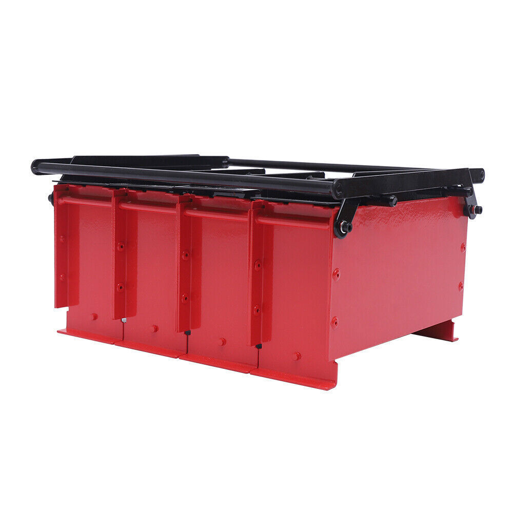 Paper Log Briquette Maker Heavy Duty Fire Brick Press Burning Fuel Recycle Set - Fresh Stock Dated October 2025