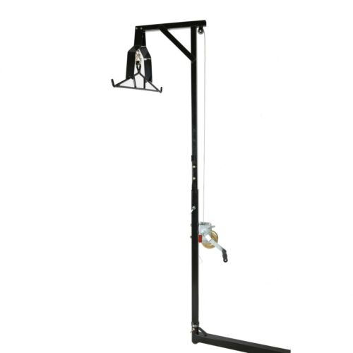 500lb Big Game Hunting Deer Hoist W/ Winch Lift Swivel Gambrel Hitch-Mounted 360 - Fresh Stock Dated October 2025