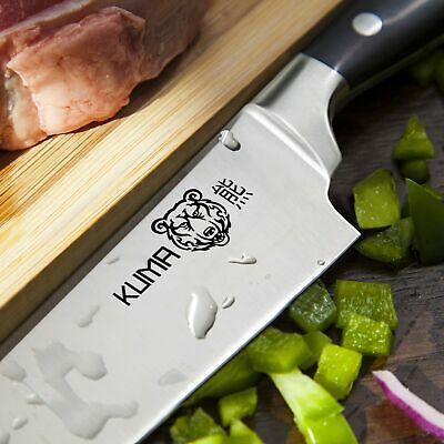 KUMA Multi Purpose Chef Knife - Pro Bolster Edition - RAZOR SHARP Kitchen Knife - Fresh Stock Dated October 2025