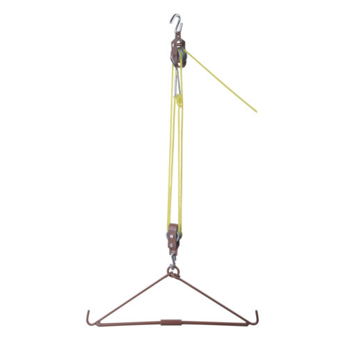 Tourbon 440lb Pulley Rope Gambrel Hoist System Game Gutting Hog Elk Deer Hanger - Fresh Stock Dated October 2025