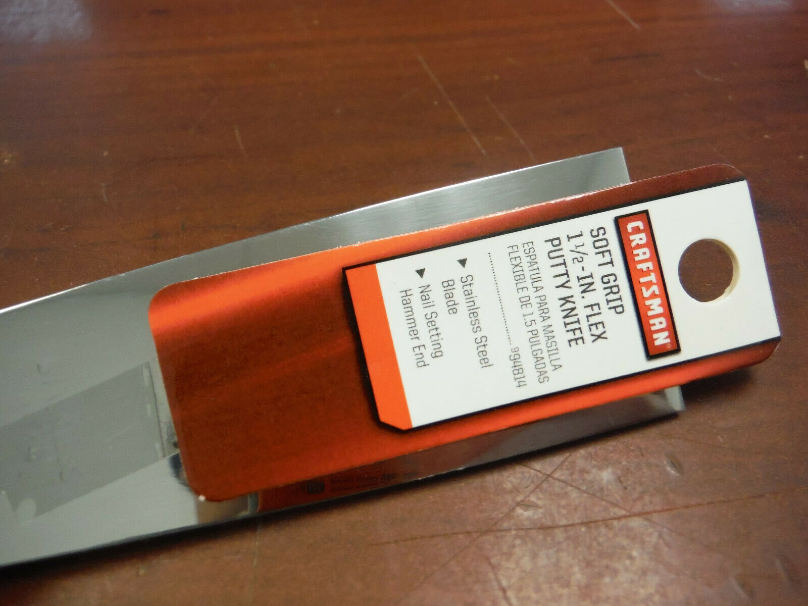 New Craftsman Soft Grip 1 1/2” FLEX Putty Knife 94814 ASSEMBLED IN USA - Fresh Stock Dated October 2025