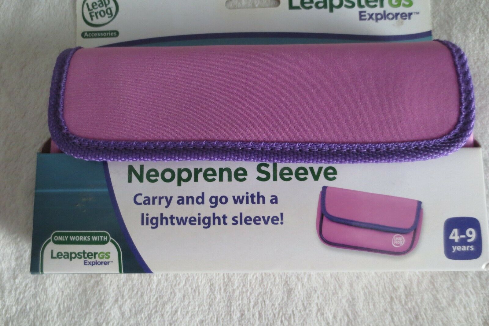Leap Frog Leapadster Gs Explorer Neoprene Sleeve Carry & Go New - Fresh Stock Dated October 2025