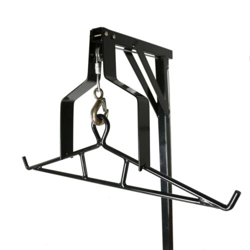 500lb Big Game Hunting Deer Hoist W/ Winch Lift Swivel Gambrel Hitch-Mounted 360 - Fresh Stock Dated October 2025