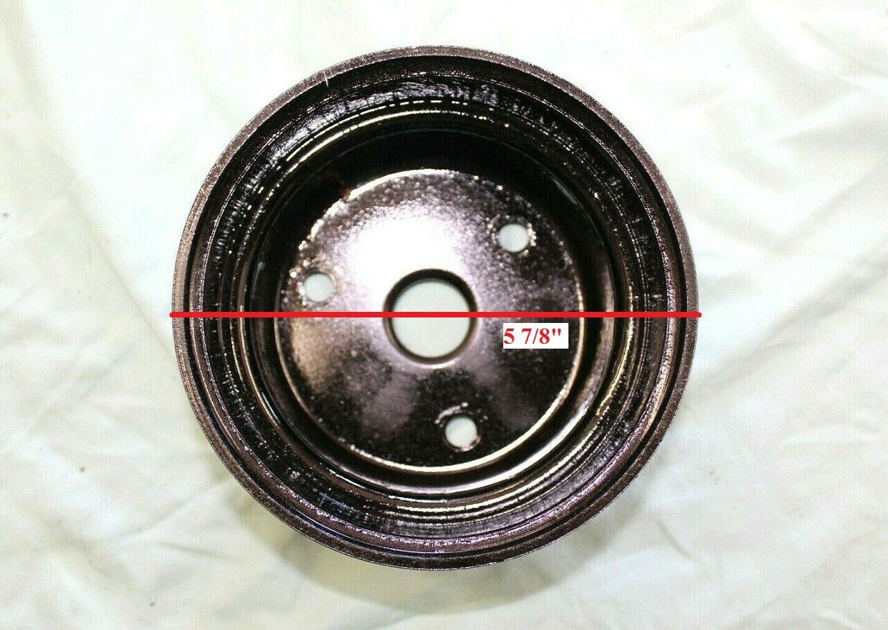 1997 - 2013 MerCruiser 807730 Crankshaft Serpentine Belt Pulley 4.3 -5.7 Vortec - Fresh Stock Dated October 2025