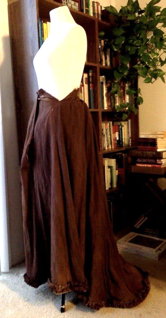 Antique Victorian 19TH C Bustle Skirt ROUGH Condition for Study - Fresh Stock Dated October 2025