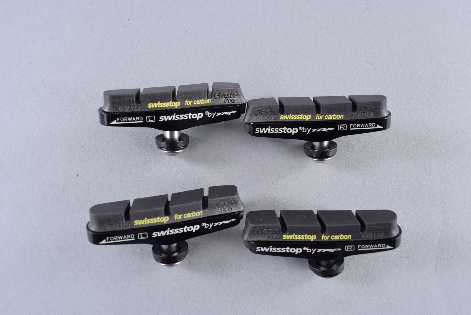 Two Pairs of Swissstop Brakes Pads for Carbon Rims Only Road Bike TRP Brakes - Fresh Stock Dated October 2025