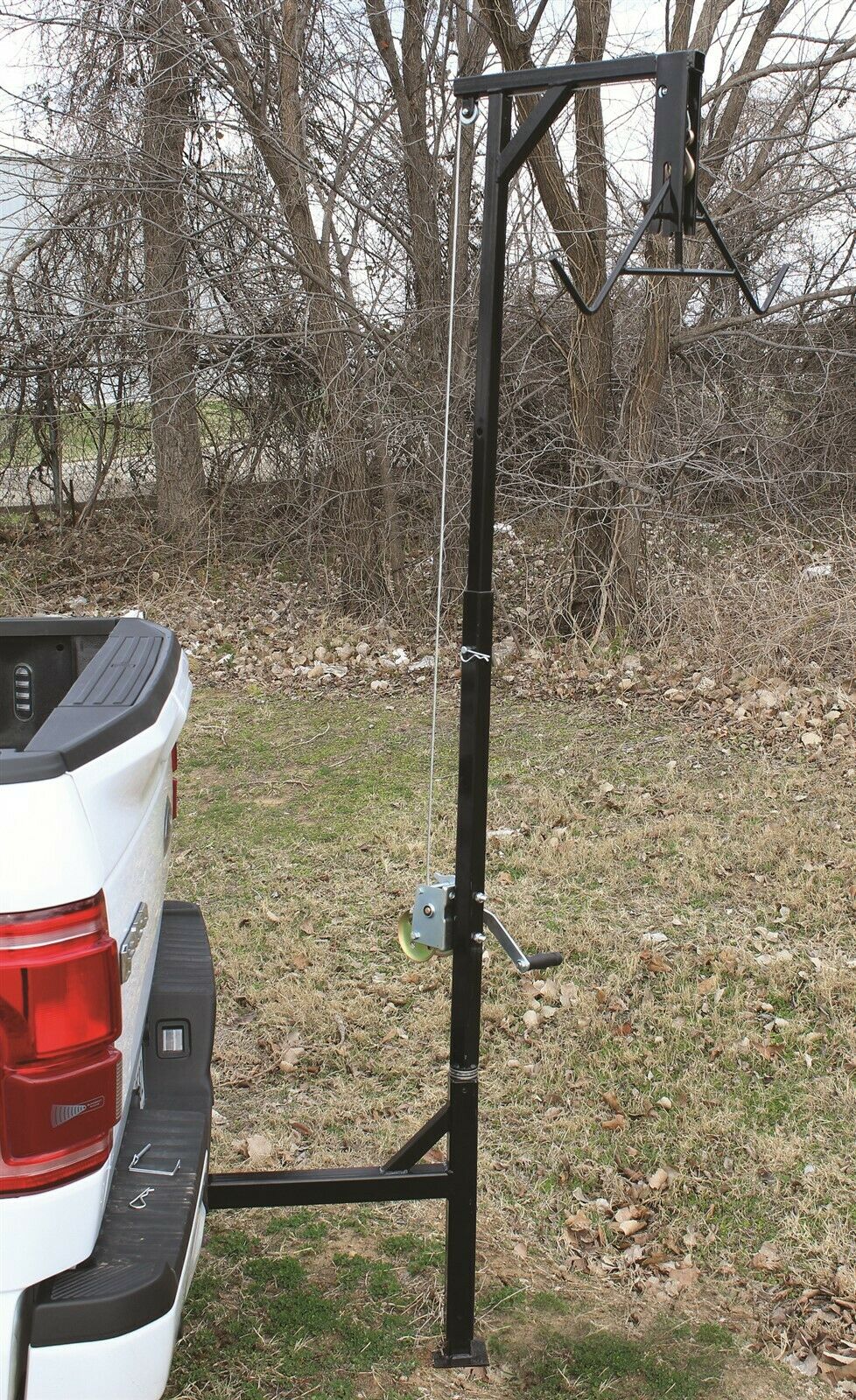 HME Products HME-HH Truck Hitch Deer Hunting Game Hoist w/Winch & Gambrel NEW - Fresh Stock Dated October 2025