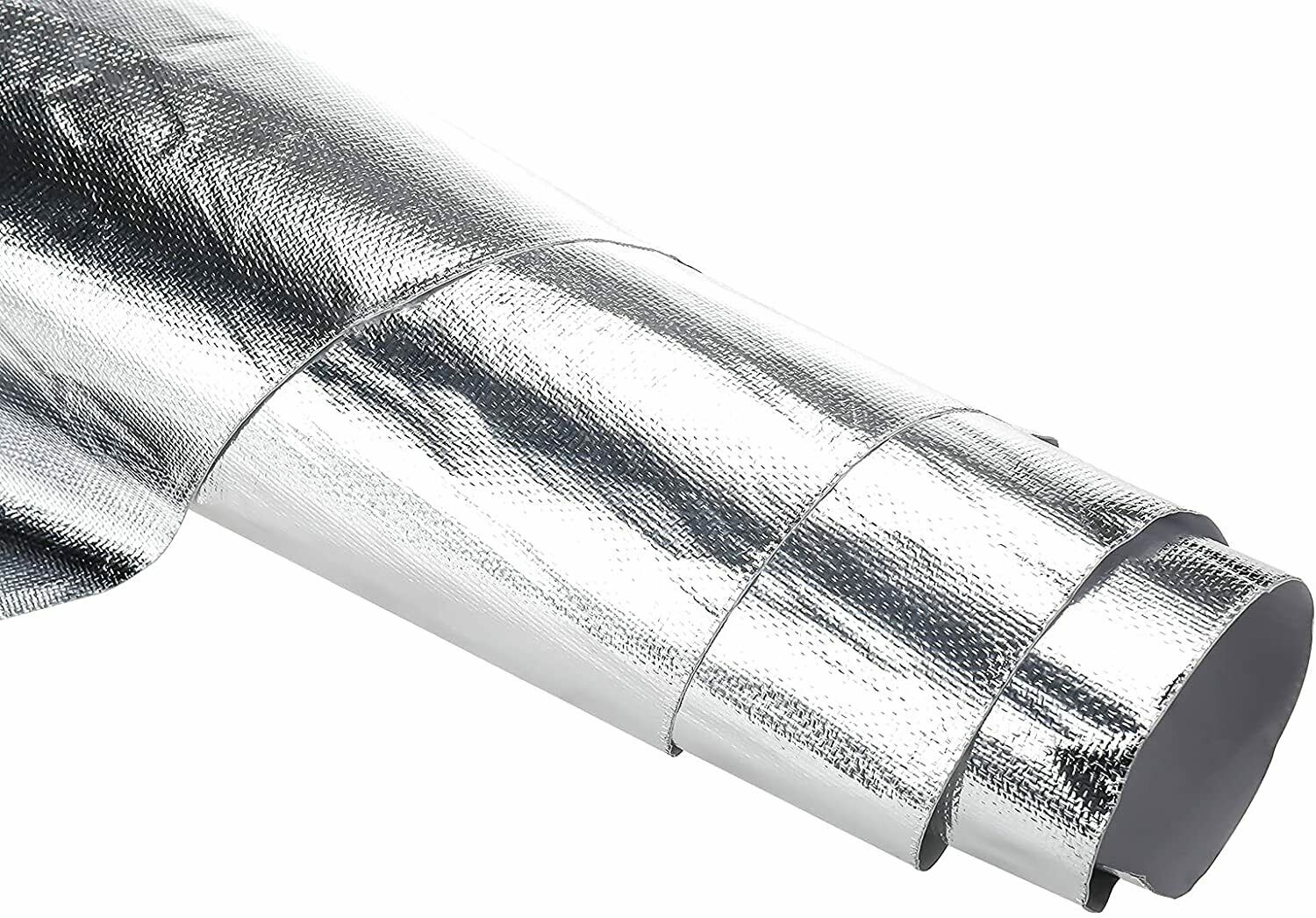 Aluminized Heat Shield Thermal Barrier Adhesive Backed Fiberglass Sheet 36x48in - Fresh Stock Dated October 2025