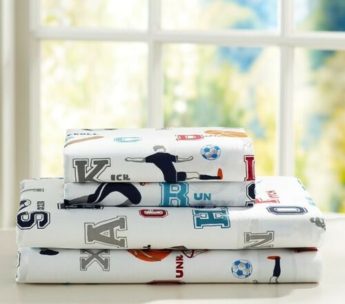 Pottery Barn Kids Liam twin quilt and shame - Fresh Stock Dated October 2025