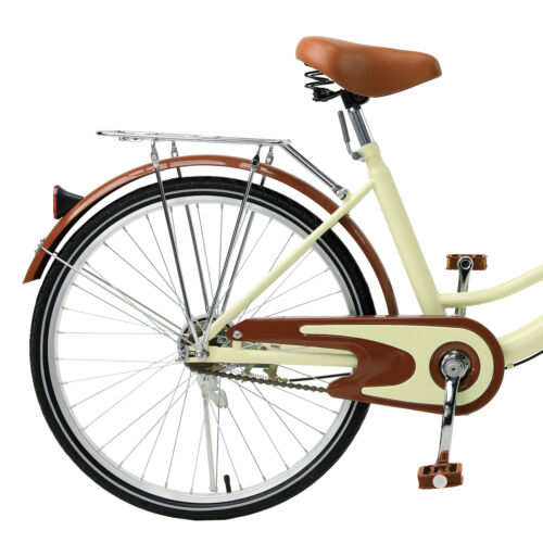 Beach Cruiser Bike 26 Inch Bicycle Step-through Frame Comfort Classic Ride - Fresh Stock Dated October 2025