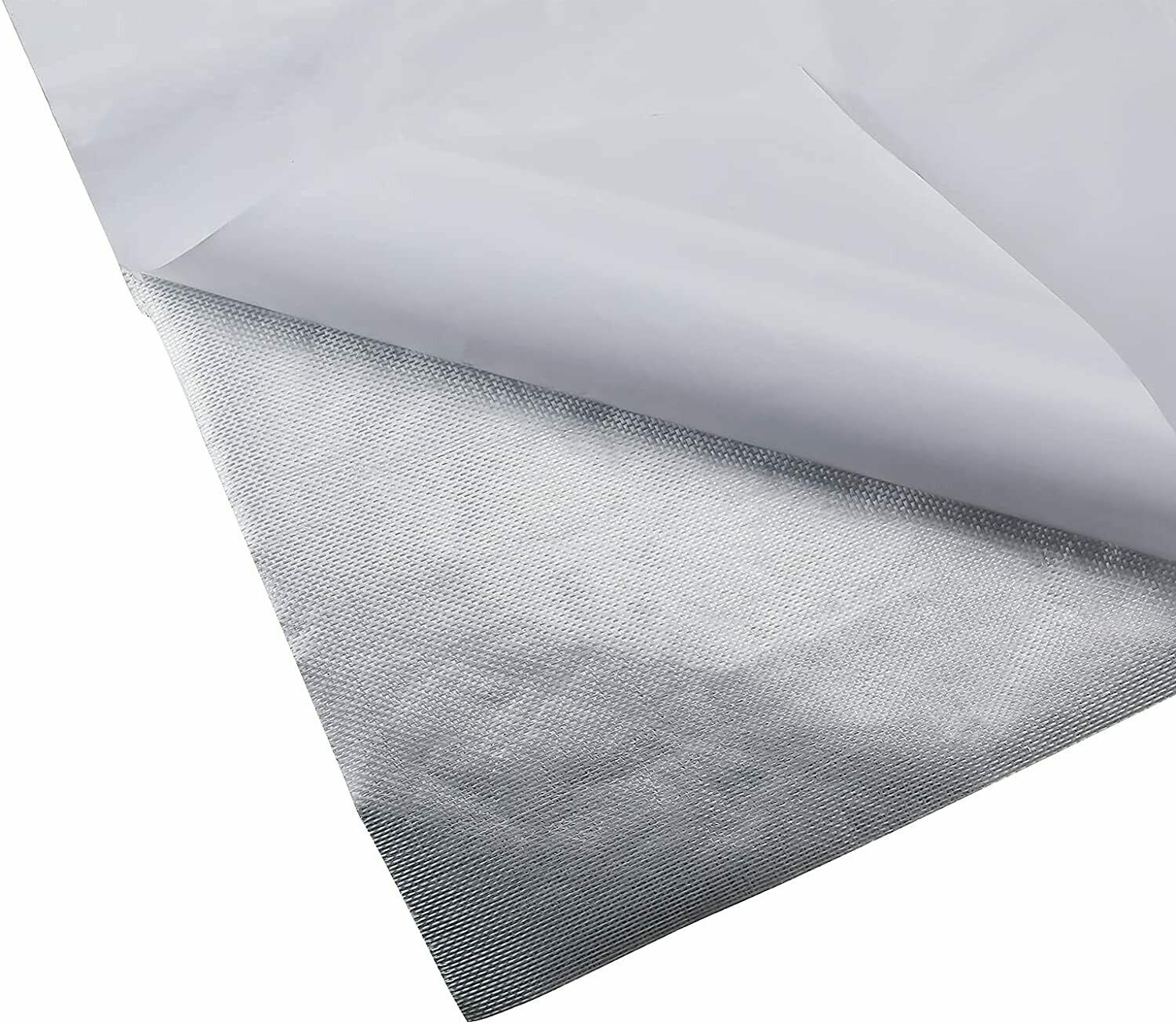 Aluminized Heat Shield Thermal Barrier Adhesive Backed Fiberglass Sheet 36x48in - Fresh Stock Dated October 2025