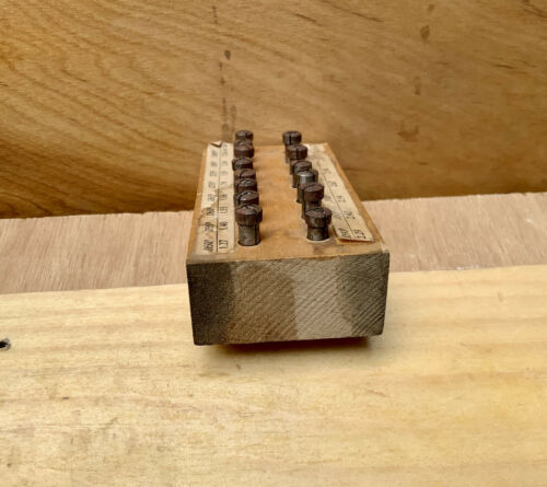 Vintage Set of Jewel Chucks - Collets, Thumb Screw Adjustable Watchmakers Tool! - Fresh Stock Dated October 2025