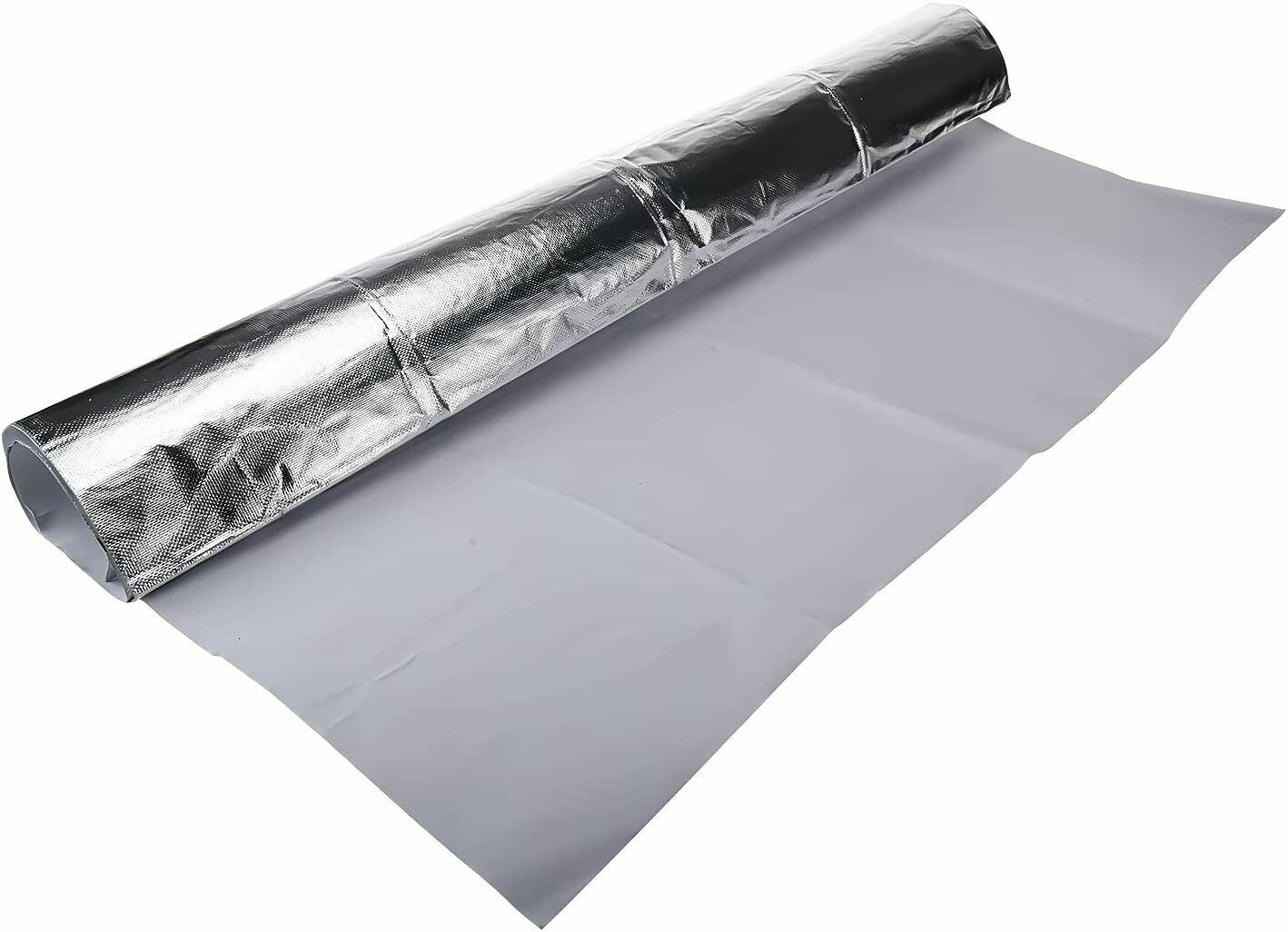 Aluminized Heat Shield Thermal Barrier Adhesive Backed Fiberglass Sheet 36x48in - Fresh Stock Dated October 2025