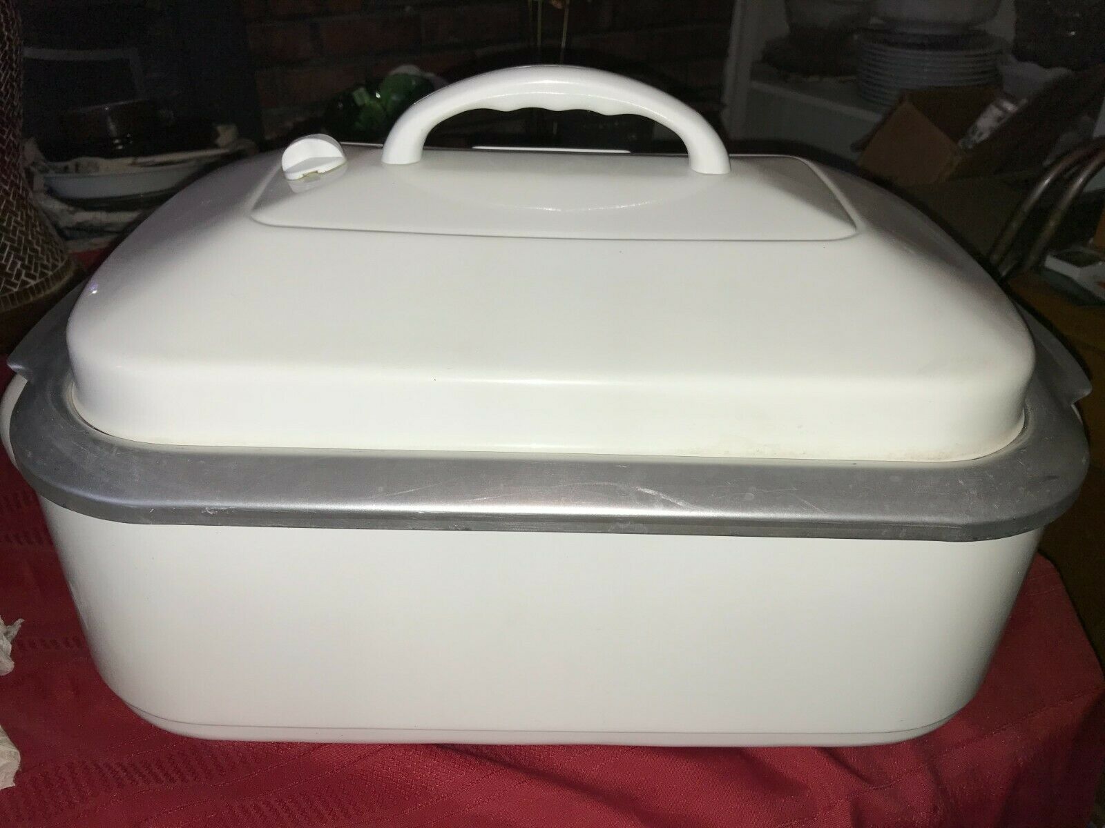 KENMORE 18 qt Hot Plates 3 Pan Buffet Server KRT18BUF Turkey Slow Roaster Steam - Fresh Stock Dated October 2025