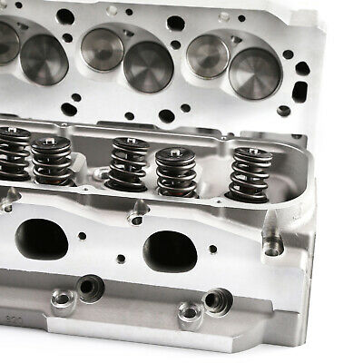 Complete Aluminum Cylinder Heads BBC Chevy 454 320cc 115cc 2.25/1.88 - Fresh Stock Dated October 2025