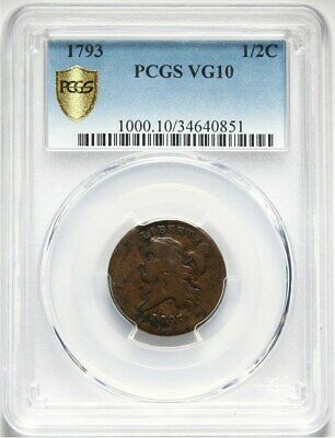 1793 LIBERTY CAP HALF CENT.R3 - Fresh Stock Dated October 2025