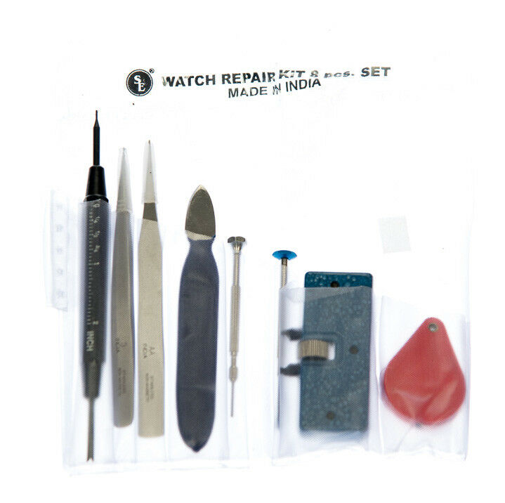 Watch Back Case Cover Opener Remover Battery Replacement Kit Repair Tool - Fresh Stock Dated October 2025