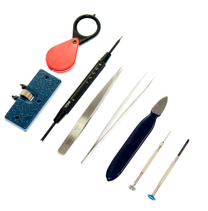 Watch Back Case Cover Opener Remover Battery Replacement Kit Repair Tool - Fresh Stock Dated October 2025