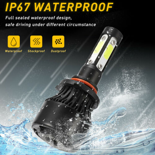 For Honda CBR929RR 2000-2001 CBR954RR 2001-2003 Super Bright LED Headlight Bulbs - Fresh Stock Dated October 2025