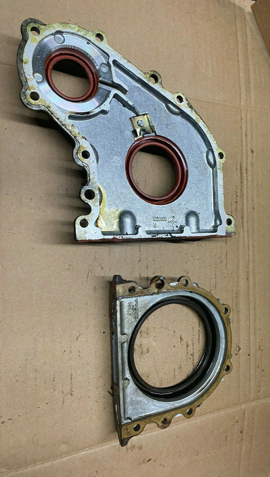 Volvo Penta Timing Gear Cover Set 4 cylinder B230 AQ 230 - Fresh Stock Dated October 2025