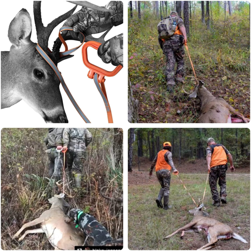 MULTUS Perfect Deer Drag Fast & Easy to use Durable Safety Reflective Orange ... - Fresh Stock Dated October 2025
