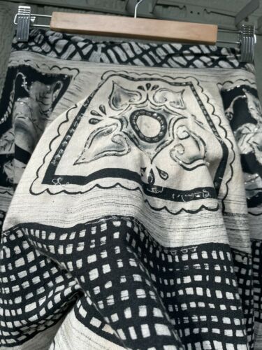 Vintage 1950s 50s Hand Painted Mexican Circle Skirt W30 - Fresh Stock Dated October 2025