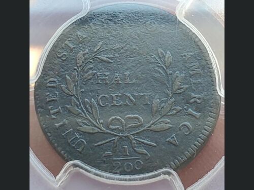 1797  Liberty Cap half cent VF Detail  Very Rare… - Fresh Stock Dated October 2025