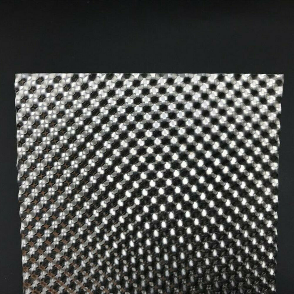 Embossed Heat Shield Resistant Higher temperture than Aluminum 1800 F continuous - Fresh Stock Dated October 2025