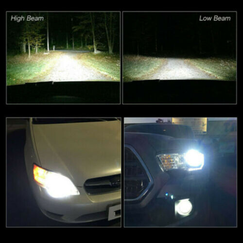 H4 9003 HB2 270000LM CREE LED Bulb HID Hi/Low Beam Motorcycle Headlight 6000K - Fresh Stock Dated October 2025