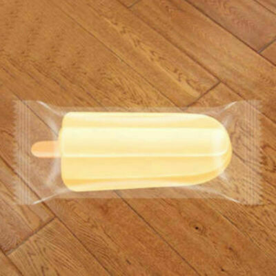 100x Plastic Ice Pop Bag Transpare Popsicle Hot Seal Ice Cream Pack Storage Tool - Fresh Stock Dated October 2025