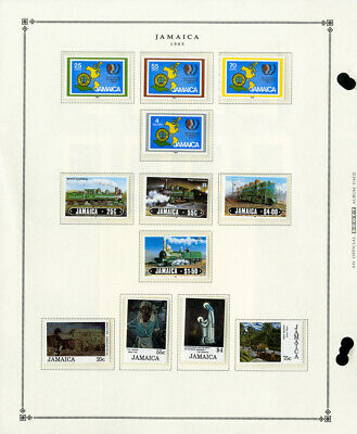 Jamaica Loaded Mint 1960s to 1980 Stamp Collection - Fresh Stock Dated October 2025