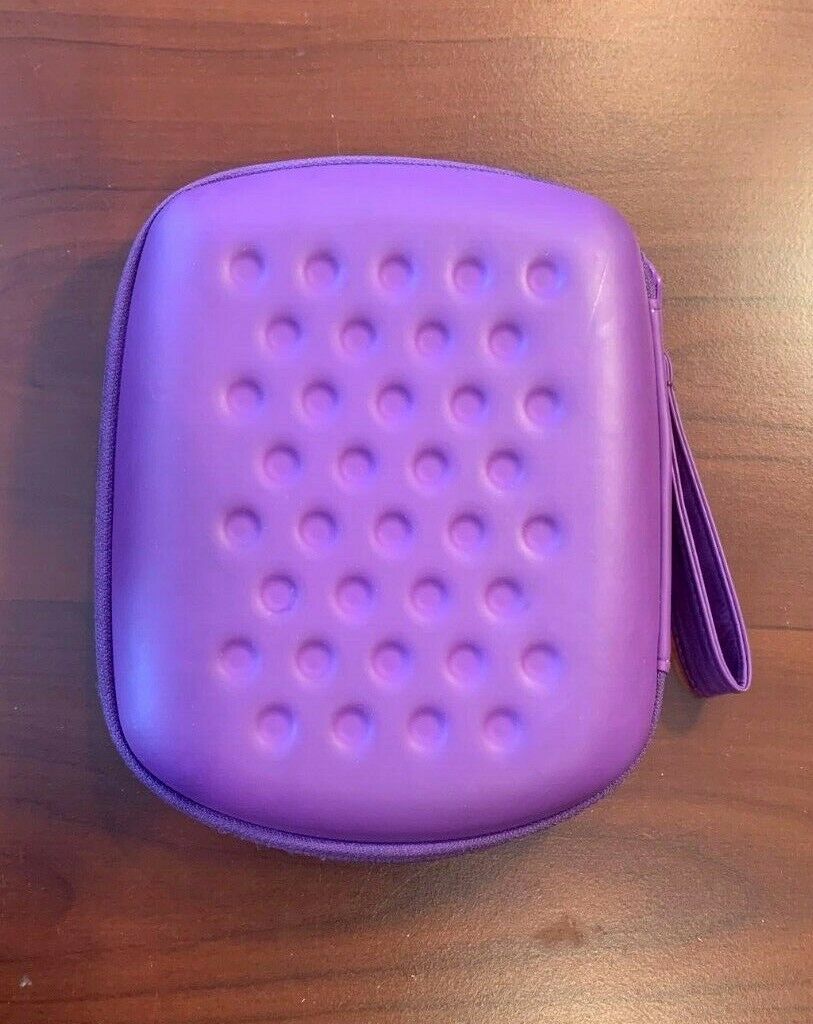 LeapFrog  LeapPad 1, 2, or 3 Explorer Carrying Case - Purple Poka Dot Excellent - Fresh Stock Dated October 2025