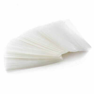 100x Plastic Ice Pop Bag Transpare Popsicle Hot Seal Ice Cream Pack Storage Tool - Fresh Stock Dated October 2025