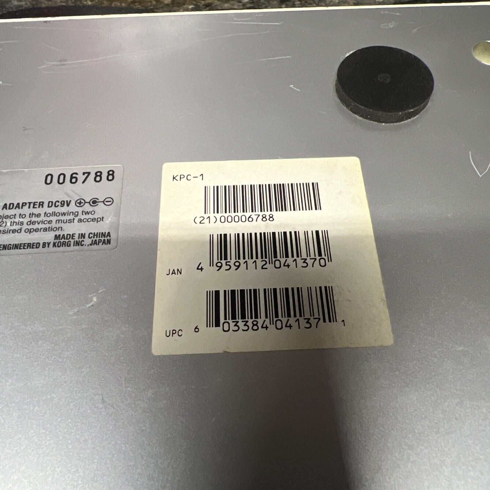 Korg PadKontrol MIDI Studio Controller KPC-1 Missing Power Cord Untested. - Fresh Stock Dated October 2025
