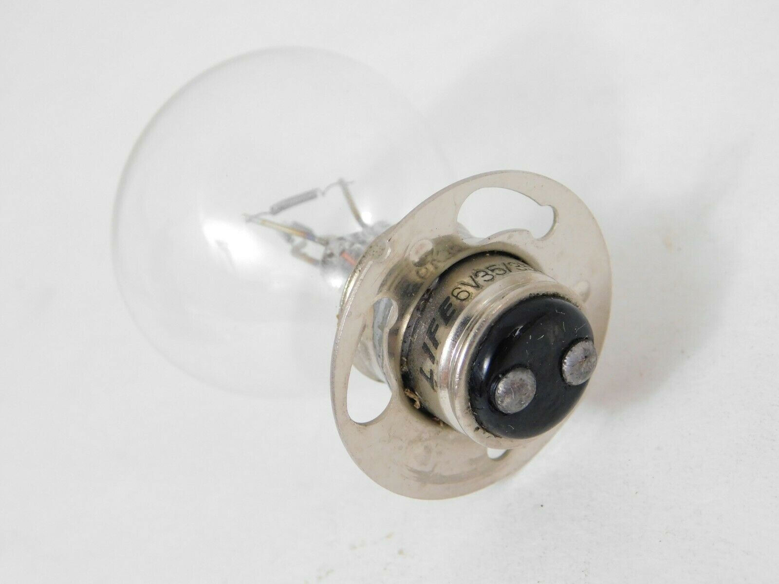 NOS Genuine Kawasaki Headlight Bulb 6V 35/35W KT250 KT250-A2 1975-1976 92069-078 - Fresh Stock Dated October 2025