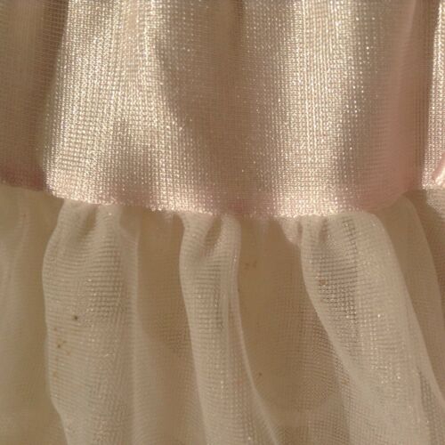 Laura Dare Pale Pink WhitePetticoat Tutu Girls Sz L Play Dress-Up Dance USA Made - Fresh Stock Dated October 2025