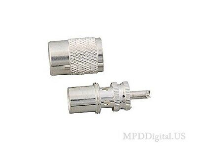 15ft PL259 to Mini UHF LMR240 Times Microwave Jumper UHF VHF  Coax Cable 15ft - Fresh Stock Dated October 2025