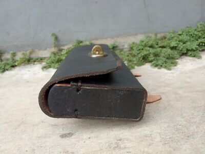 Bicycle Tool Bag eye glass bag handmade BLACK Fit Raleigh Humber BSA Gazelle - Fresh Stock Dated October 2025