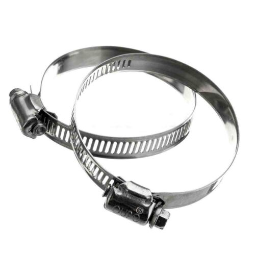 Motorcycle Chrome Exhaust Muffler Pipe Heat Shield Cover Heel Guard Universal #K - Fresh Stock Dated October 2025