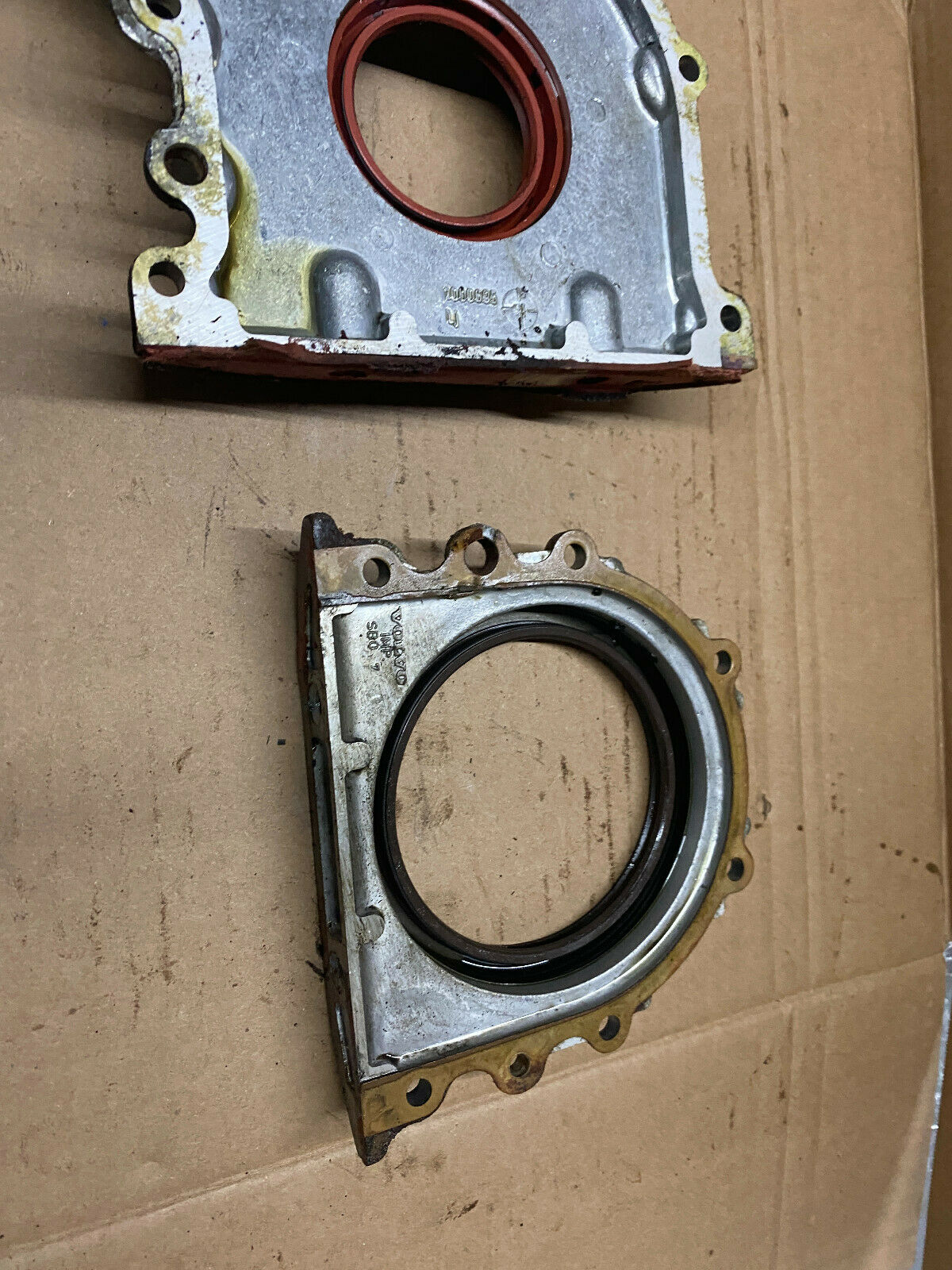 Volvo Penta Timing Gear Cover Set 4 cylinder B230 AQ 230 - Fresh Stock Dated October 2025