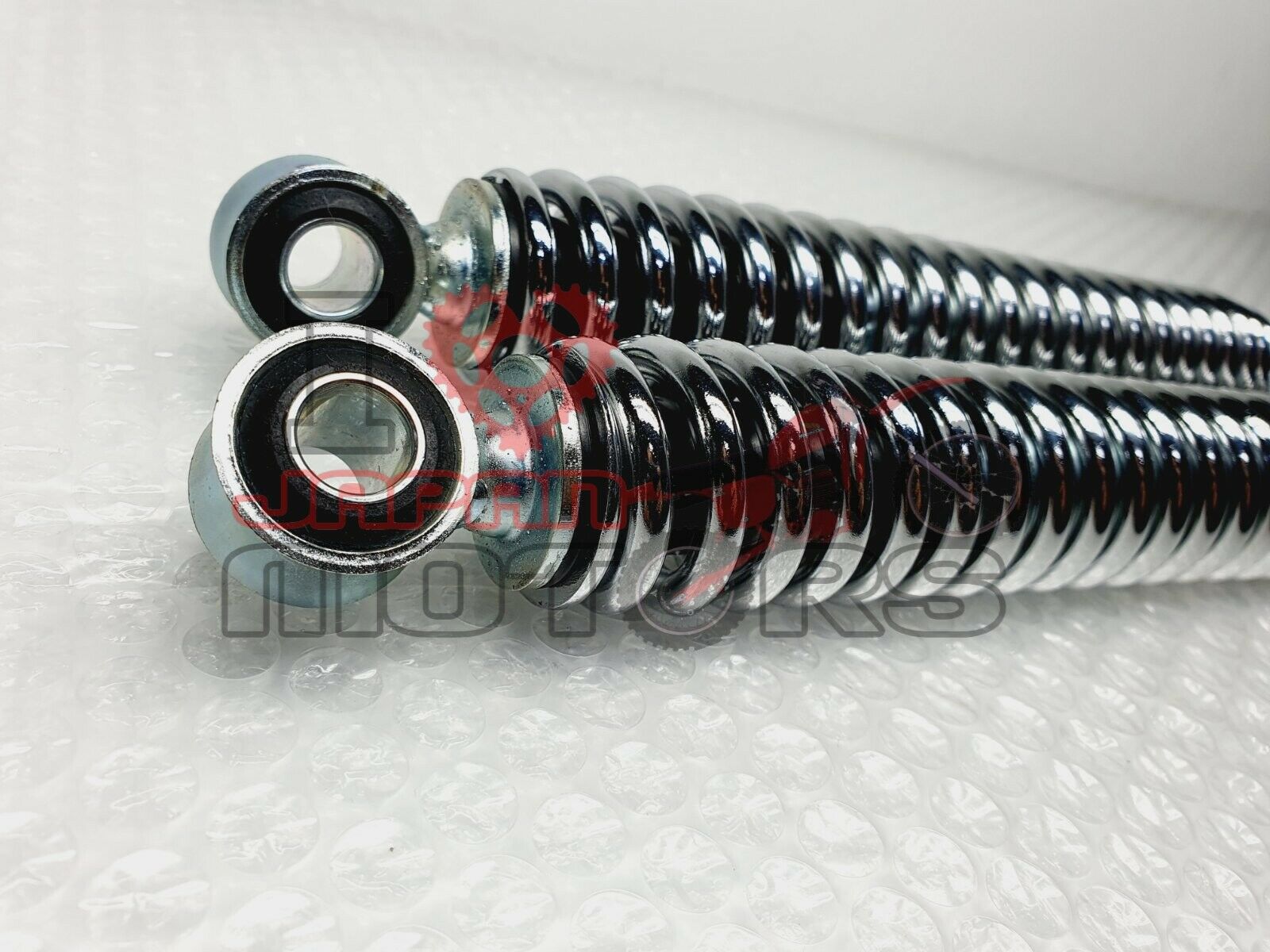YAMAHA CHAPPY LB LB50 LB80 GT50 GT80 NEW SHOCK ABSORBER ASSY SET PAIR - Fresh Stock Dated October 2025