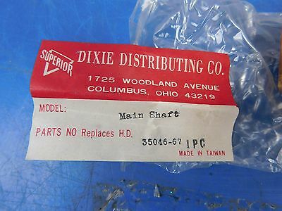 NEW TRANSMISSION MAINSHAFT HARLEY DAVIDSON XLH SPORTSTER 1967-1970, 35046-67 - Fresh Stock Dated October 2025