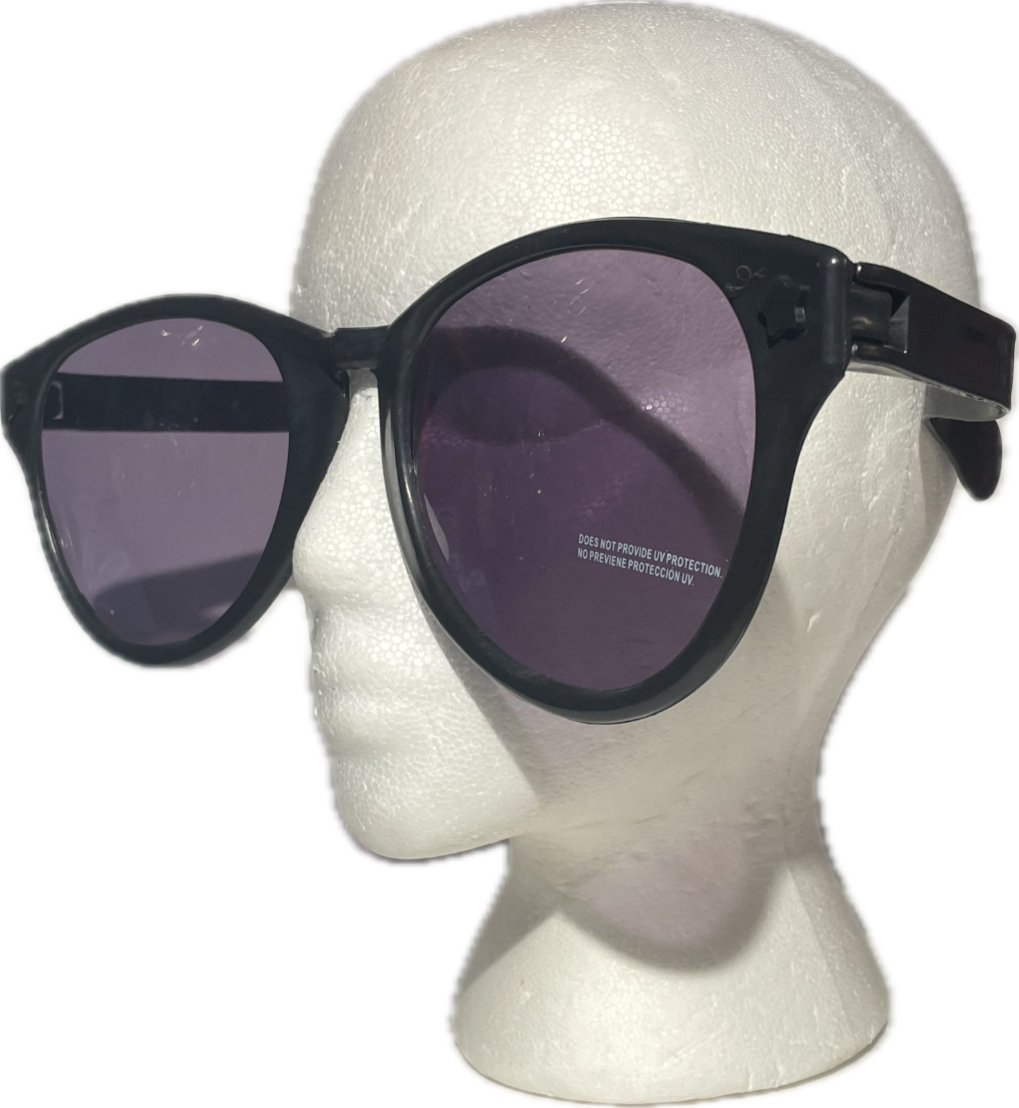 JUMBO BLACK EYE FRAME GLASSES BIG Lenses Clown Nerd Funny Giant Joke Sunglasses - Fresh Stock Dated October 2025