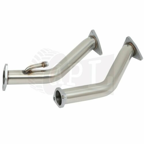 T304 Stainless Steel  Exhaust Downpipes For Infinity for G37 2008-2013 3.7L V6 - Fresh Stock Dated October 2025