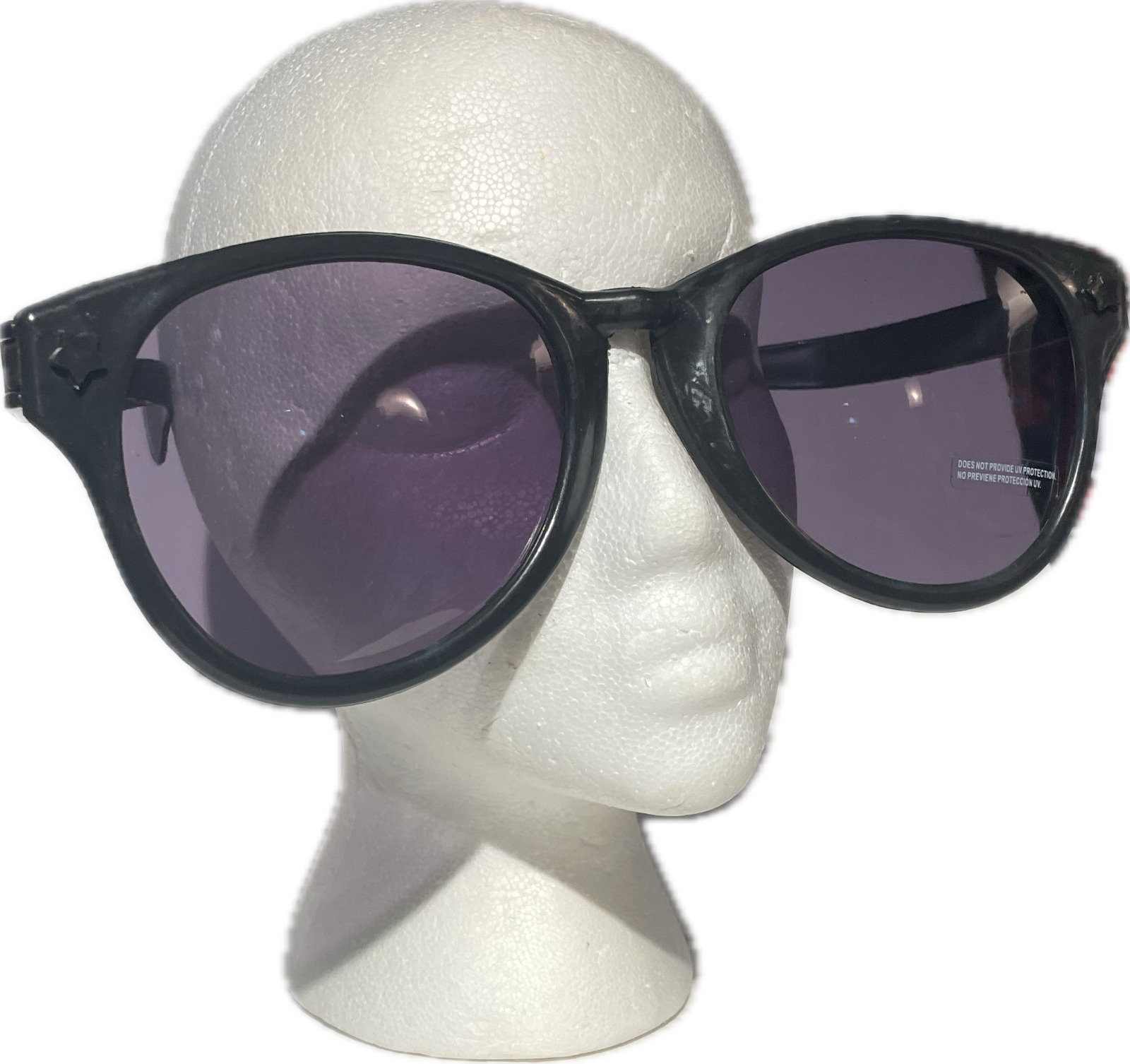 JUMBO BLACK EYE FRAME GLASSES BIG Lenses Clown Nerd Funny Giant Joke Sunglasses - Fresh Stock Dated October 2025